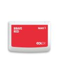 COLOP MAKE1 blazinica (50×90mm) - brave red