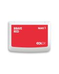 COLOP MAKE1 blazinica (50×90mm) - brave red