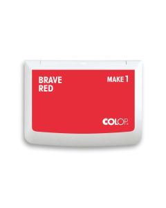 COLOP MAKE1 blazinica (50×90mm) - brave red